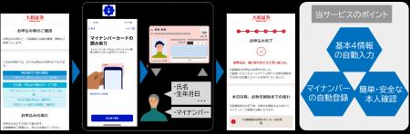 公的個人認証を用いた口座開設サービスの提供開始