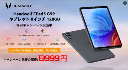【先着20名様限定 13999円手に入れる！】Headwolf FPa