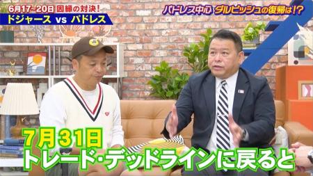 【ABEMA】齋藤隆＆AKI猪瀬がダルビッシュの復帰を予想