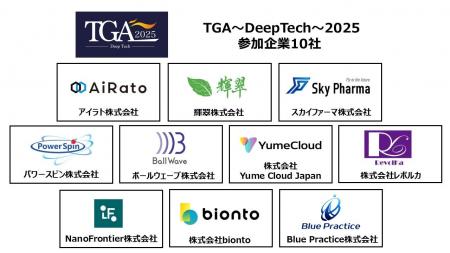 仙台市と共同運営する「TGA～DeepTech～2025」成長支