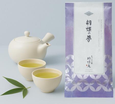あづみの茶胡蝶庵 代表銘茶「胡蝶の夢」 新茶への切り