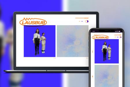 ニューウェーブテクノポップバンド・LAUSBUBのオフィ