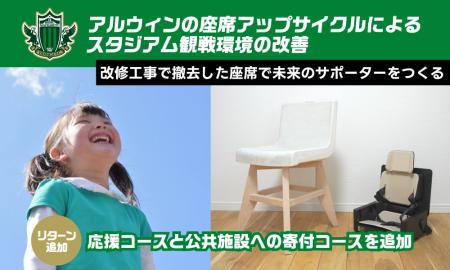 【残り10日】廃棄座席のアップサイクルで子どもを笑顔