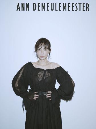 ANN DEMEULEMEESTER GINZA SIXのポップアップに長谷川