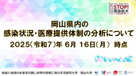 【岡山大学】岡山県内の感染状況・医療提供体制の分析