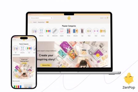 日本の文房具文化を世界へ！ZenPop、海外向け単品販売