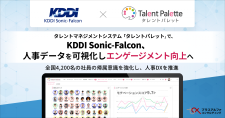 KDDI Sonic-Falcon、タレントマネジメントシステム 「