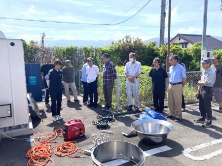 長野県駒ケ根市 町二区×ブルースカイランドリー　合同