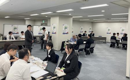 宮城県内での就職を希望するアスリートと企業を繋ぐ合