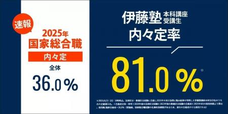 国家総合職内々定解禁・伊藤塾受講生から内々定報告多