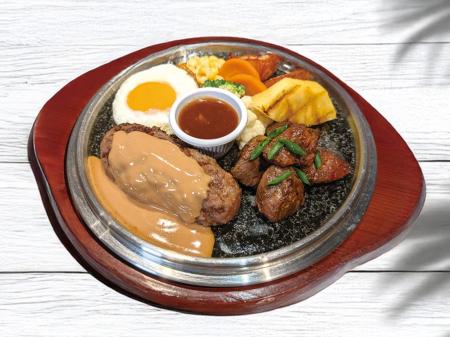 石焼きハンバーグ&ステーキ「ストーンバーグ」ラutf-8