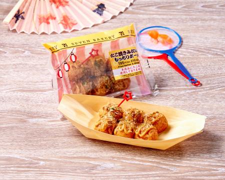 セブン‐イレブンがパン売り場で夏祭り！？ 「たこ焼き