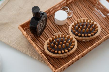 「重だるい日」に、なでて流すだけ。イボ突起×クッシ