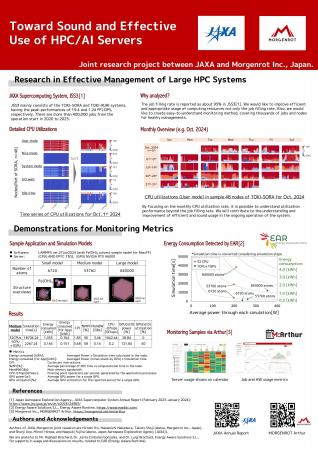 モルゲンロット、JAXAとHPC/AIサーバーの運用最適化に