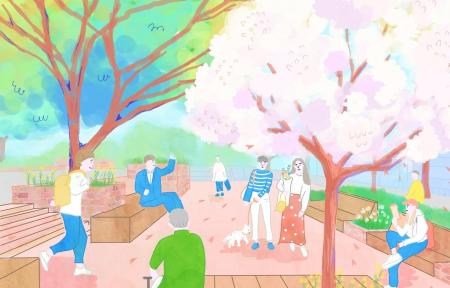 一駅分、二駅分歩いて楽しい、多様な魅力あふれる公園