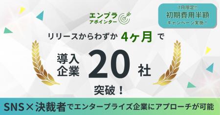 大手企業開拓に特化！エンタープライズ企業開拓支援サ