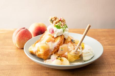 【濃厚クリーミー】白桃とグリークヨーグルトのフレン