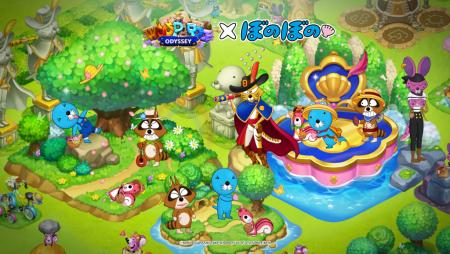 NHN「ウパルオデッセイ」×人気IP『ほのぼの』のコラボ