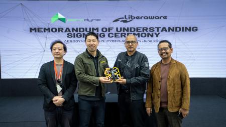 LiberawareとAerodyne Groupが業務提携に関する覚書を