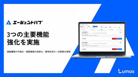 人材エージェント向け情報管理システム「エージェント