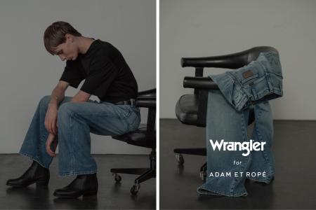 WranglerのADAM ET ROPE'別注フレアデニムが今シーズ
