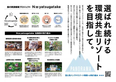 富士見パノラマリゾートと地元高校生が連携。地域資源