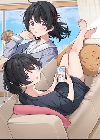 家事男子が見たのは――人気の美少女たちのだらしないオ