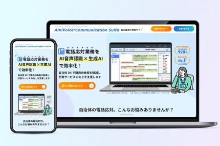 国内シェアNo.1（※）の電話応対向け音声認識ソリュー