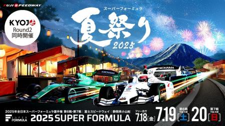 7/18(金)19(土)20(日) SUPER FORMULA第6・7戦 富⼠大