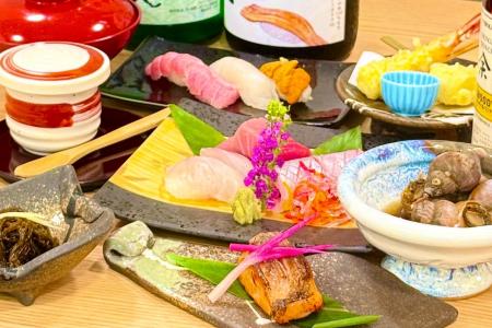 本格江戸前寿司と地酒が気軽に楽しめる“街のすし酒場”