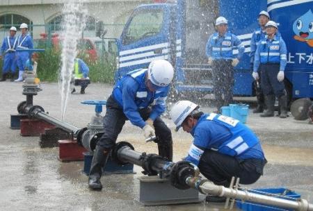 夏休み自由研究お助け企画！「浄水場連絡管工事 夏休