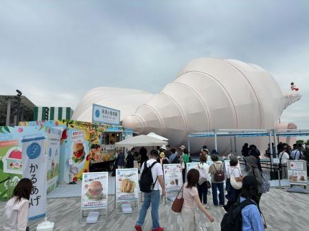 【世界屈指のプラントベース記録誕生】万博「かるカツ