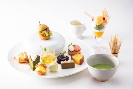 抹茶と夏の果実が織りなす贅沢アフタヌーンティー　京