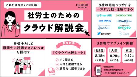 “これだけ押さえればOK！”社労士のためのクラウドざっ