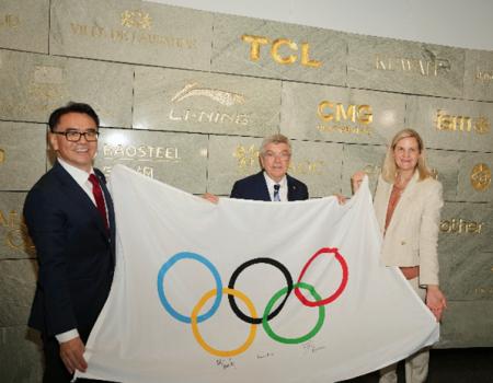 TCL、オリンピックミュージアム「ドナーズ・ウォutf-8