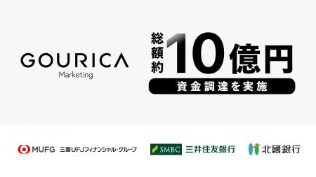 ゴウリカマーケティング、総額約10億円の資金調達を完