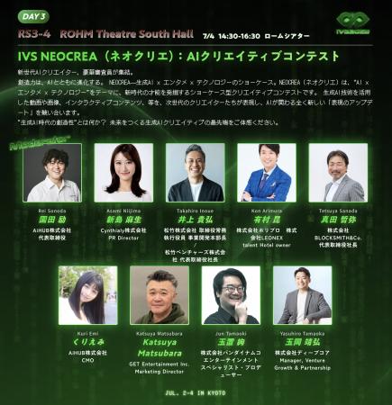 Cynthialy、IVS公式サイドイベント「AIクリエイティブ