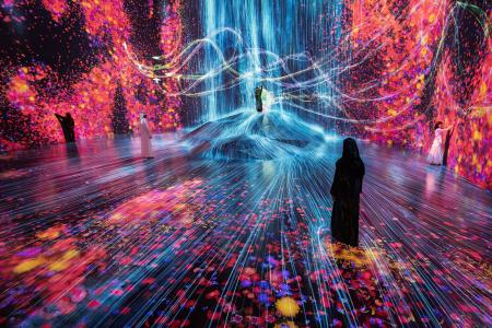 チームラボボーダレス ジッダ（サウジアラビア・ジッ