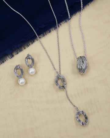 【LANVIN en Bleu costume jewelry】ヴィンテージジュ