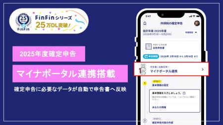確定申告データの自動反映により負担軽減。スマホで会