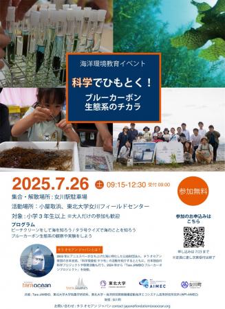 Tara JAMBIO ブルーカーボンプロジェクト 2025年最終