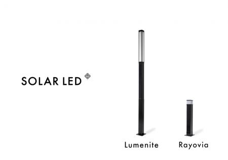 ソーラーLED屋外照明灯「ルメナイト」と「ラヨビア」