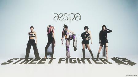 人気K-popアーティストaespa、バーチャルアーティスト