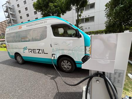 EVを「走る蓄電池」として活用し、マンションでのBCP