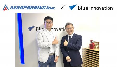 ブルーイノベーション、台湾のドローンメーカーAeropr