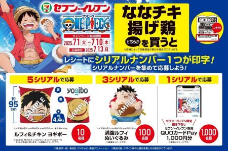 【セブン‐イレブン限定】対象商品を購入&応募で限定描