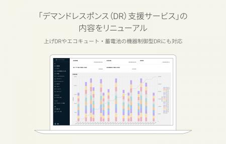 「デマンドレスポンス（DR）支援サービス」の内容をリ