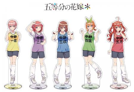 TVスペシャルアニメ『五等分の花嫁＊』から、五つ子が
