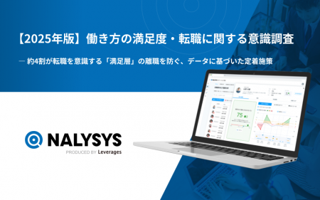 職場に満足している社員でも約4割が転職意識あり
