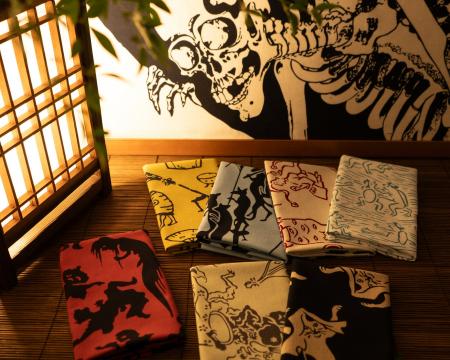 てぬぐい専門店「かまわぬ」による妖怪をテーマにした
